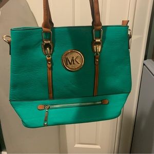 Michael Kors Green purse
